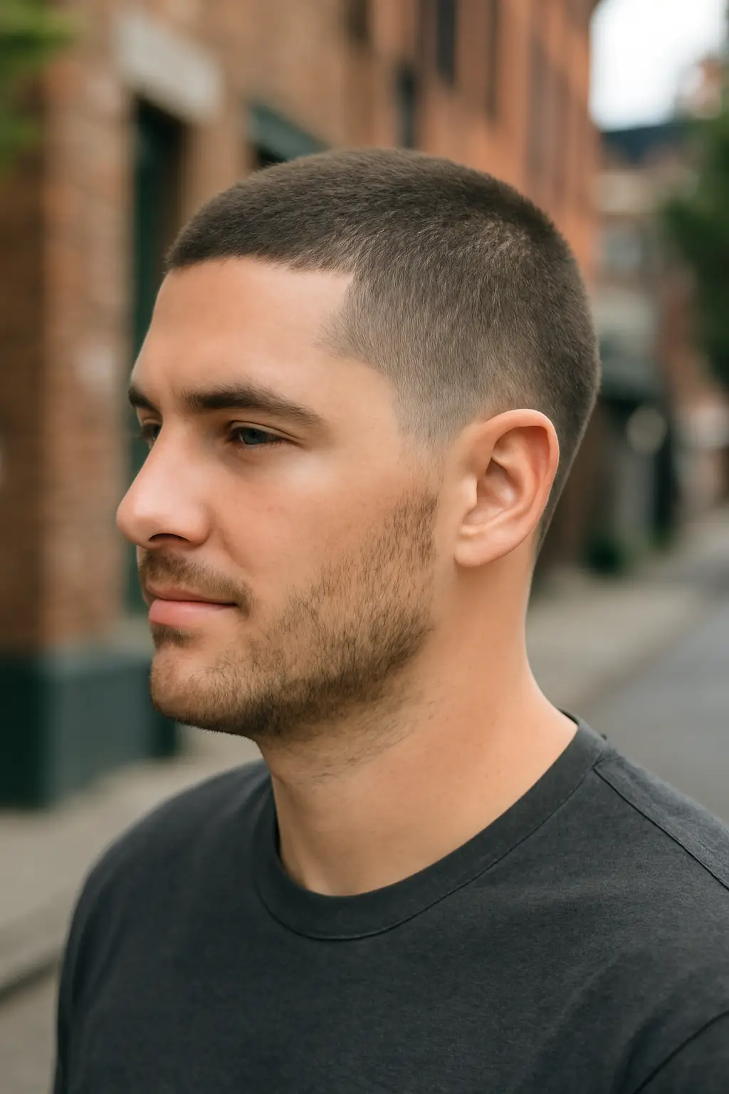 6 Guard Buzz Cut