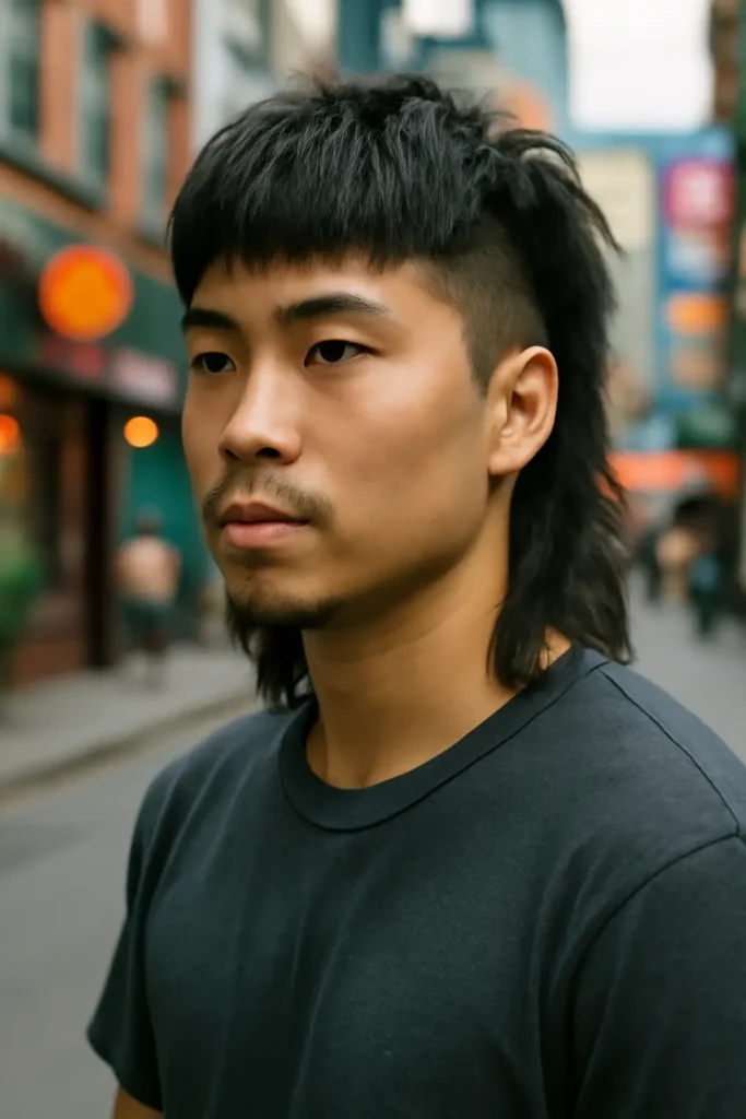 Asian Men With Mullet Haircut