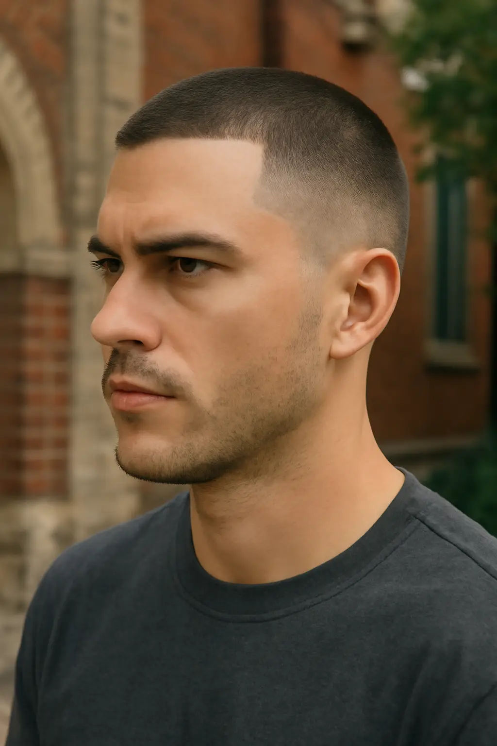 Buzz Cut Taper Haircut