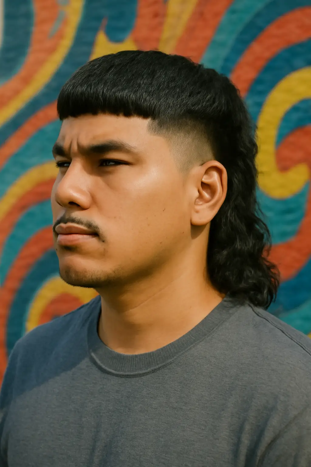 Edgar Mullet Haircut