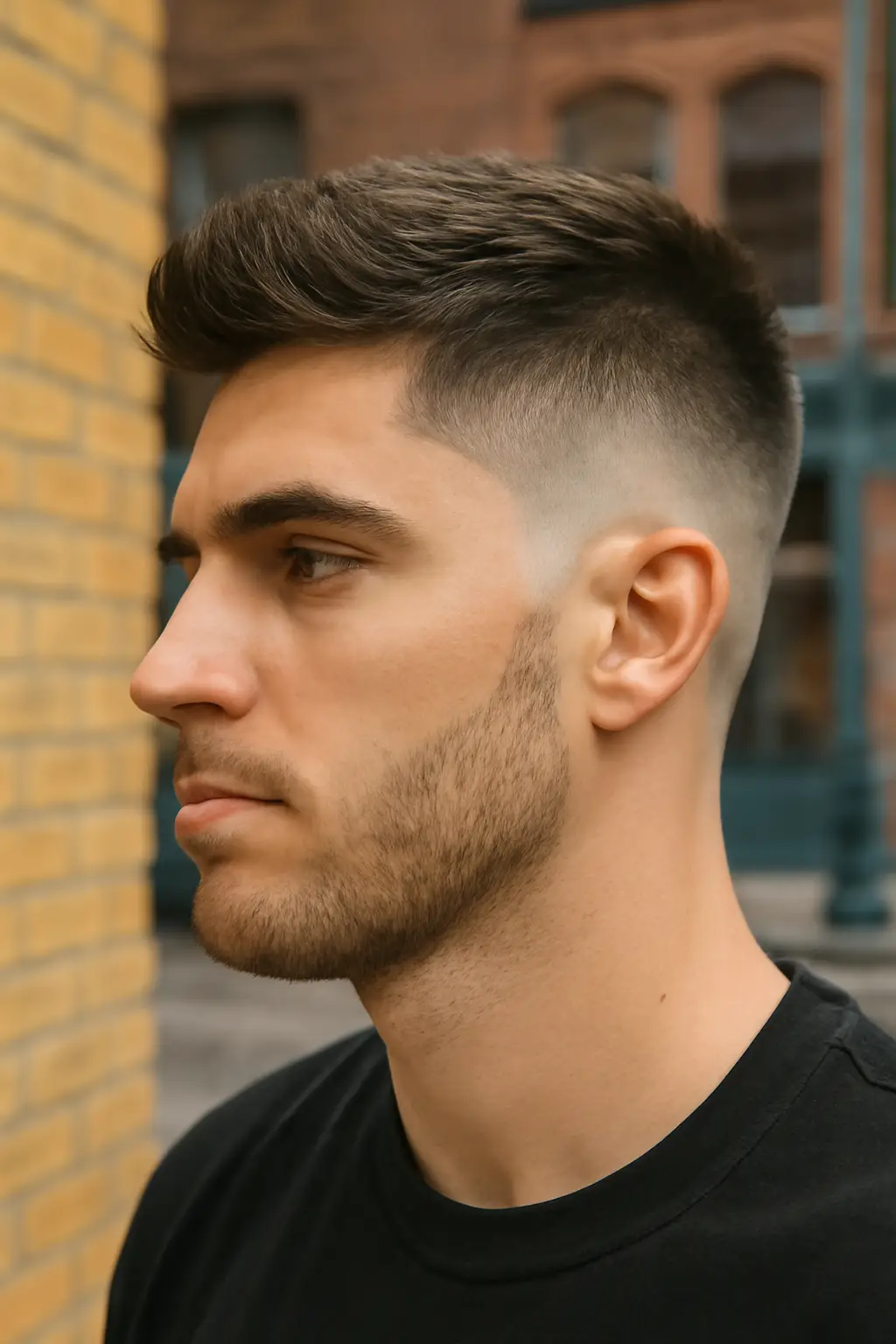 High Taper Fade Haircut