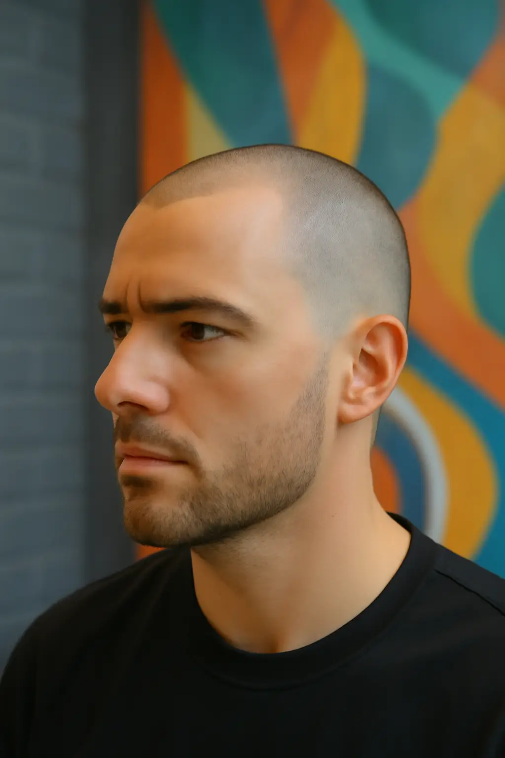 Low Bald Taper Fade