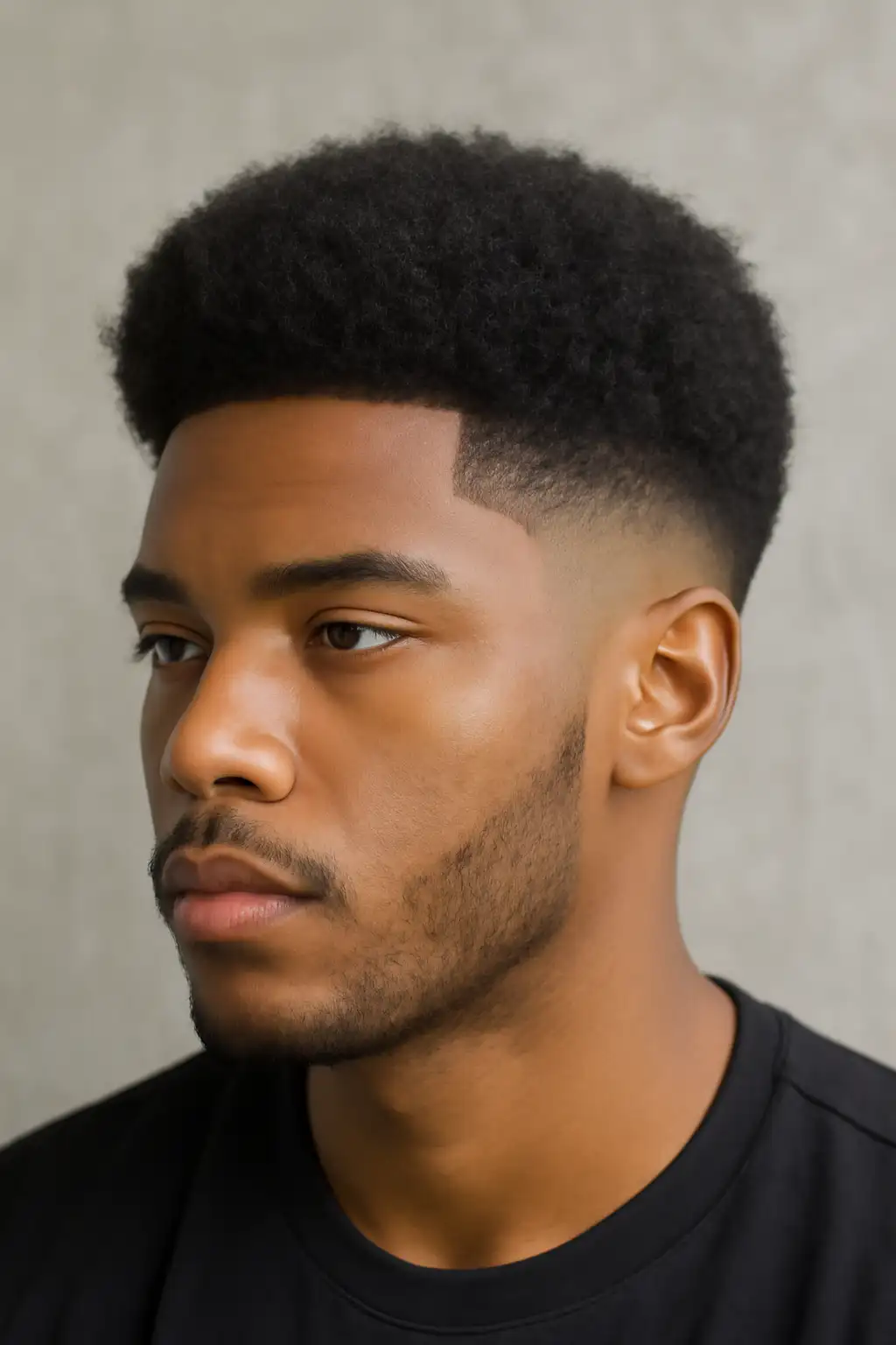Low Taper Fade Afro