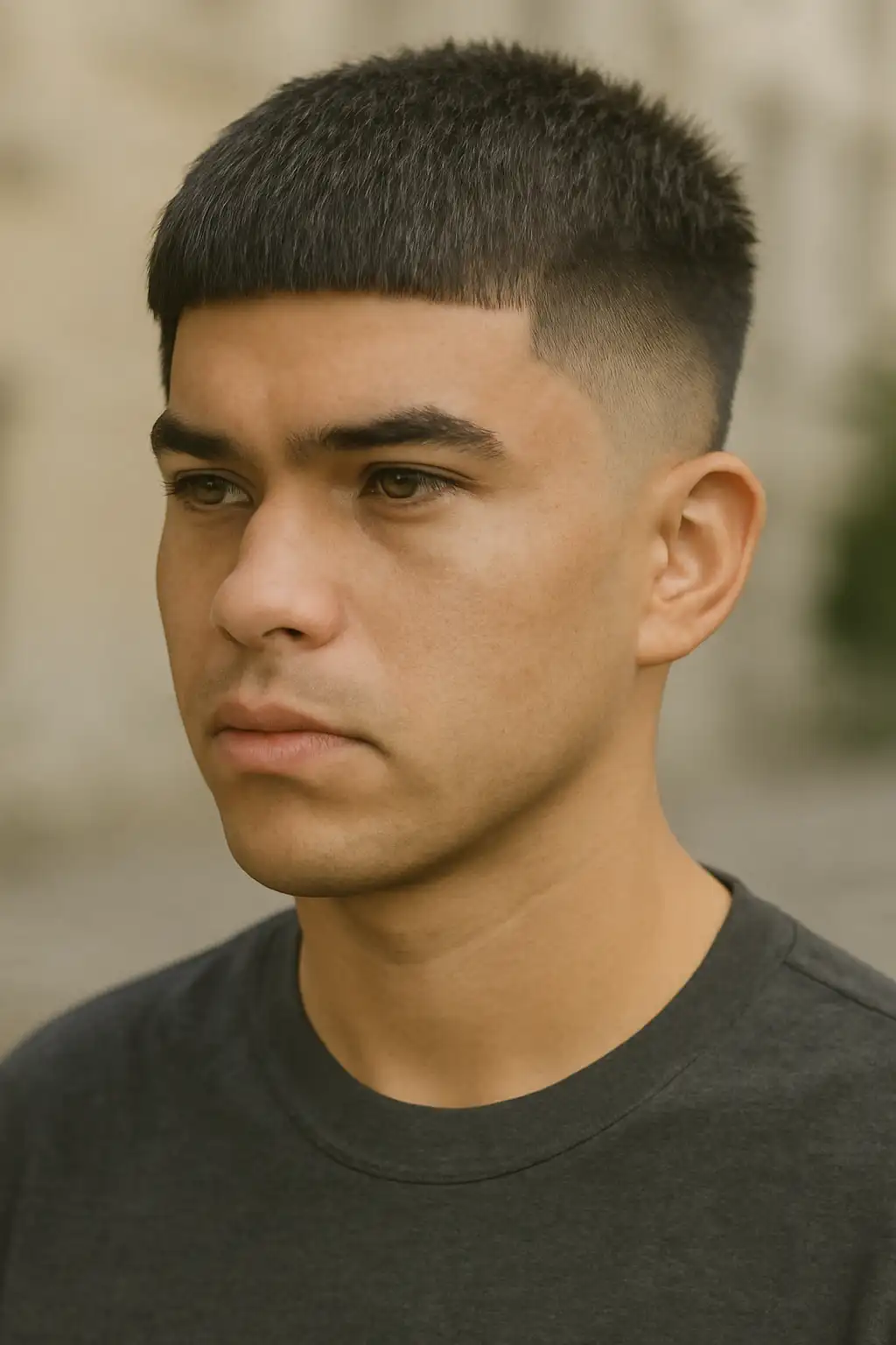 Low Taper Fade Edgar Haircut