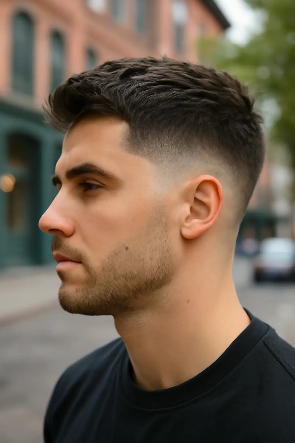 Low Taper Fade Haircut