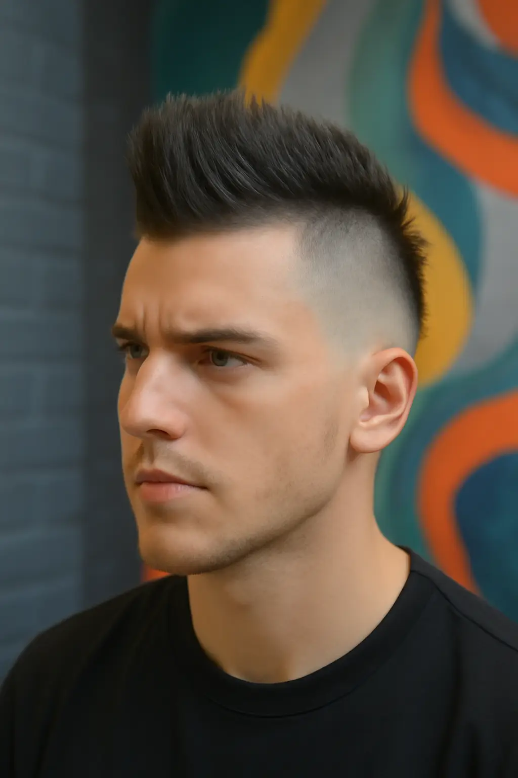Low Taper Fade Mohawk