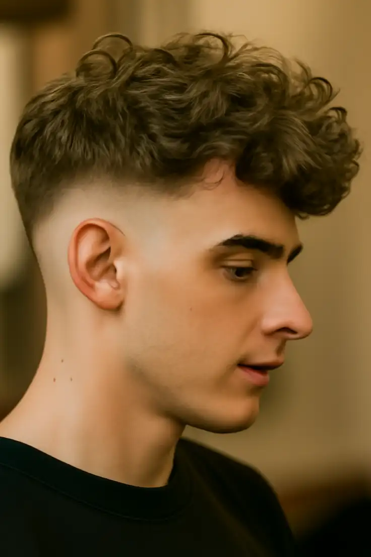 Low Taper Fade Perm