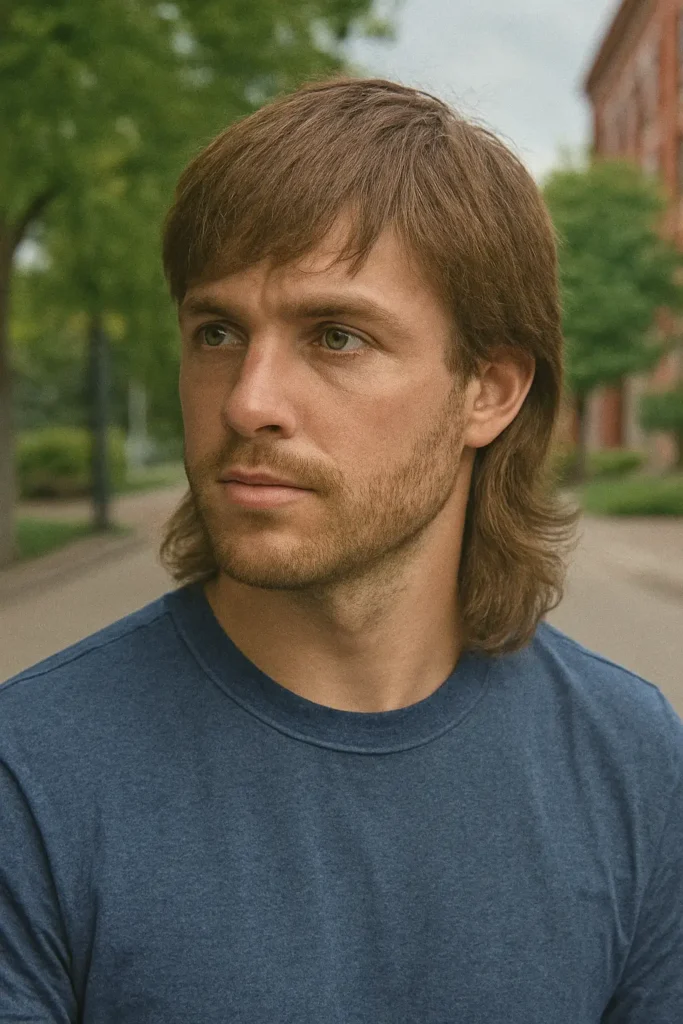 Medium Mullet Haircut