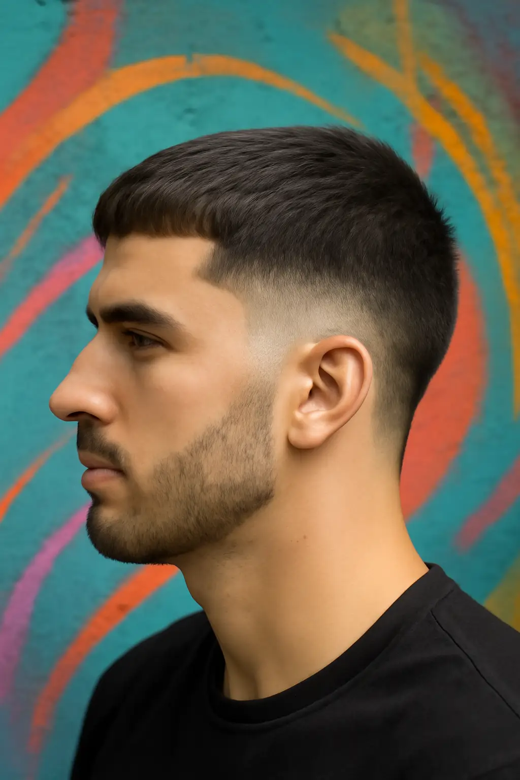 Taper Burst Fade Haircut