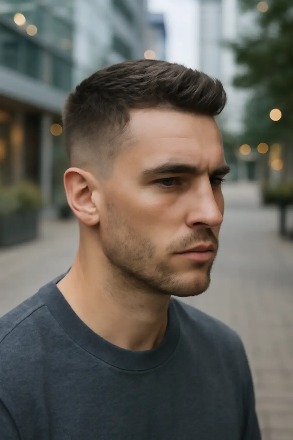 Taper Fade Haircut Male