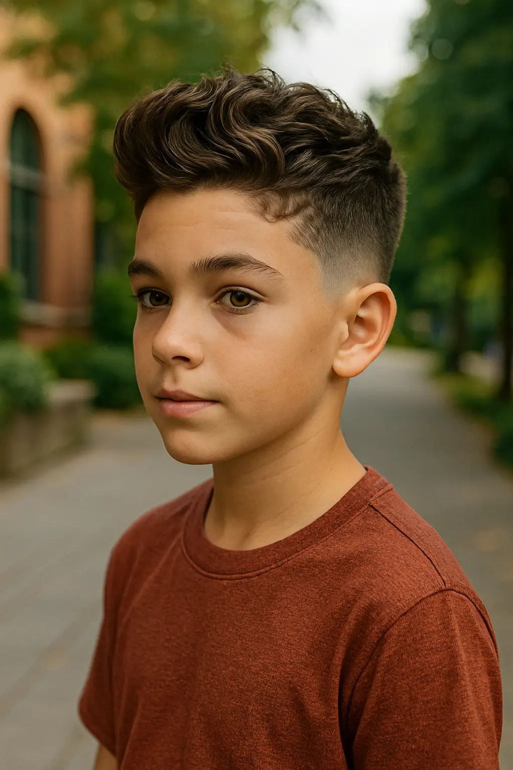 Blowout Taper Fades with Waves