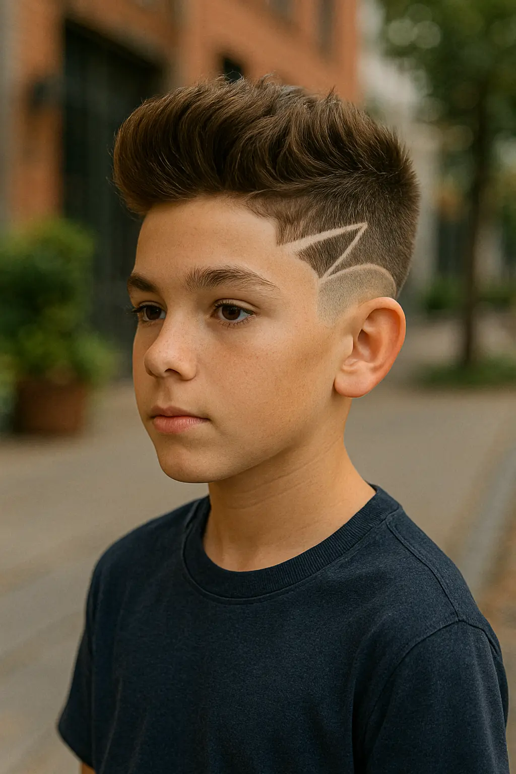 Blowout Taper with Design