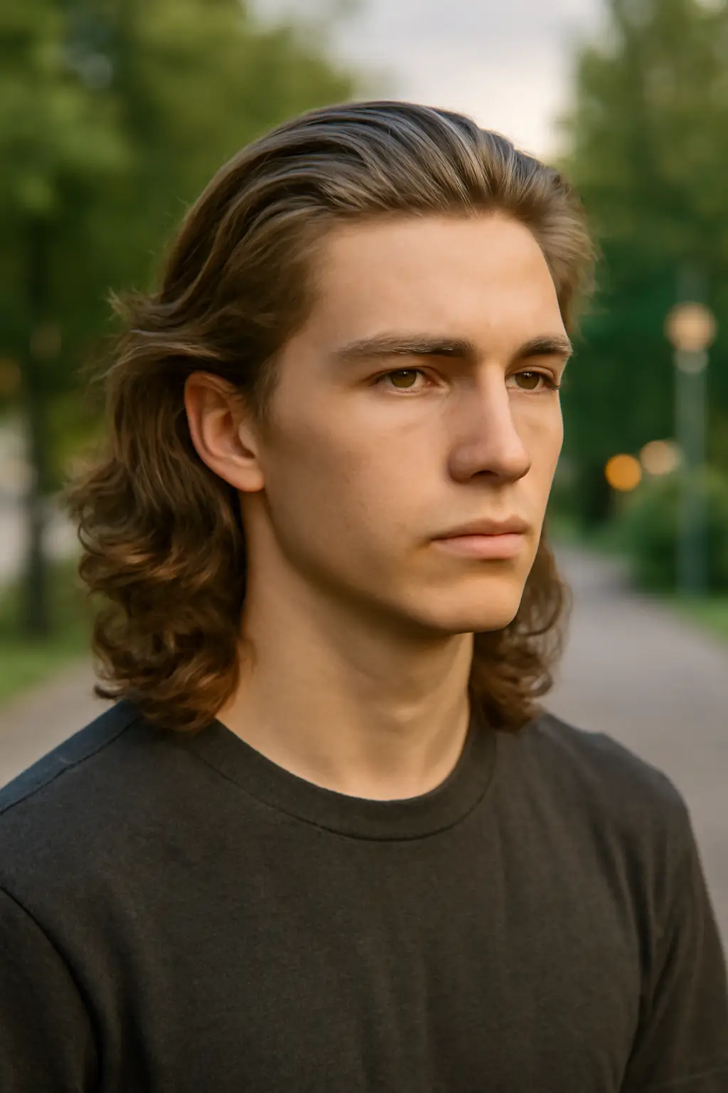 Long Wavy Brush Back