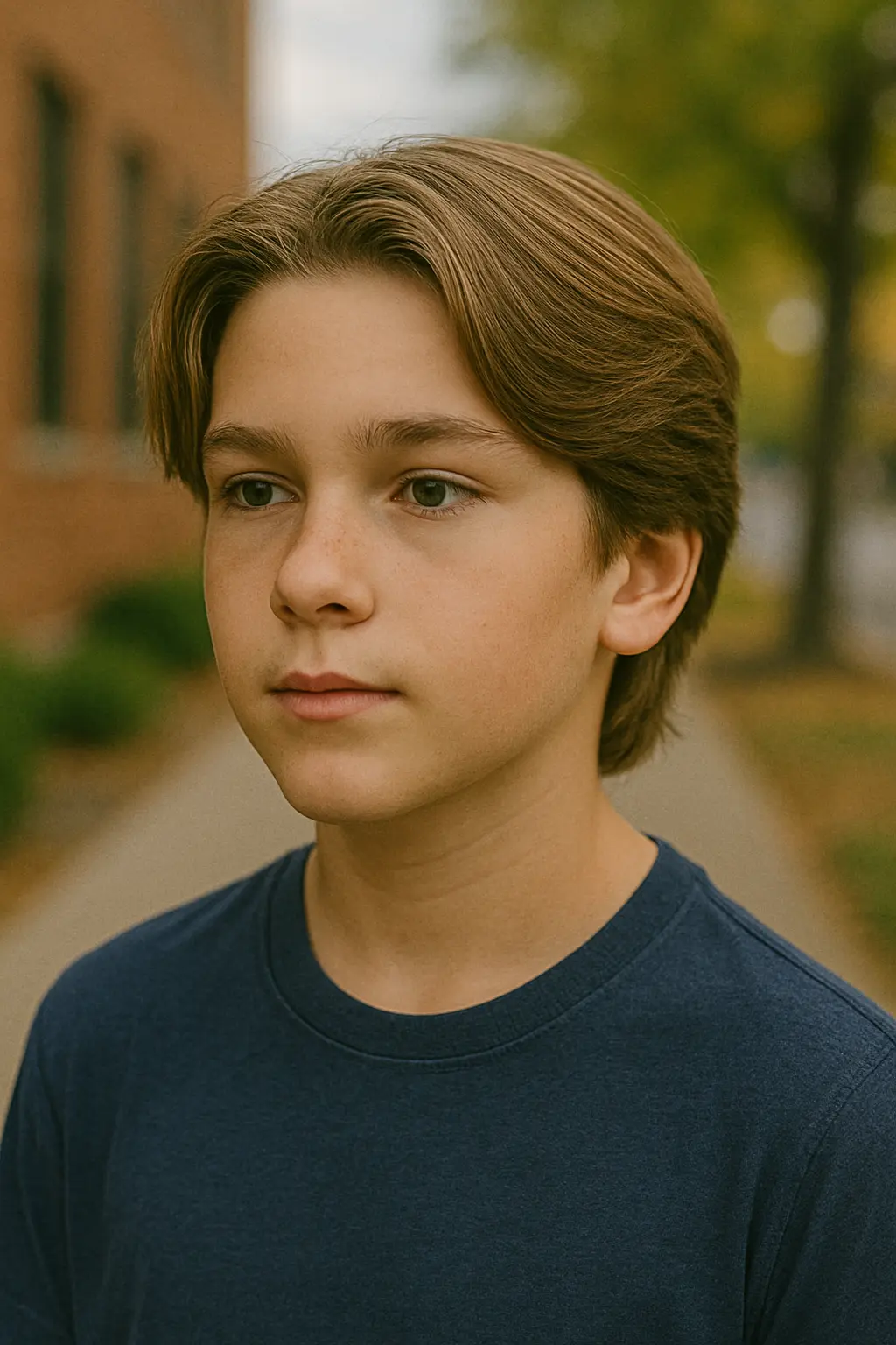 Natural Parted Flow Style