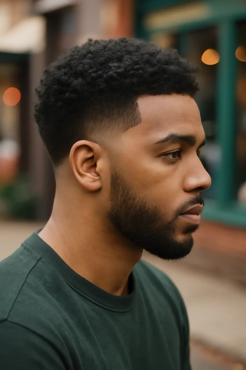 Temp Low Taper Fade Haircut