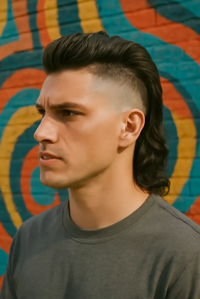 Undercut Mullet Haircut