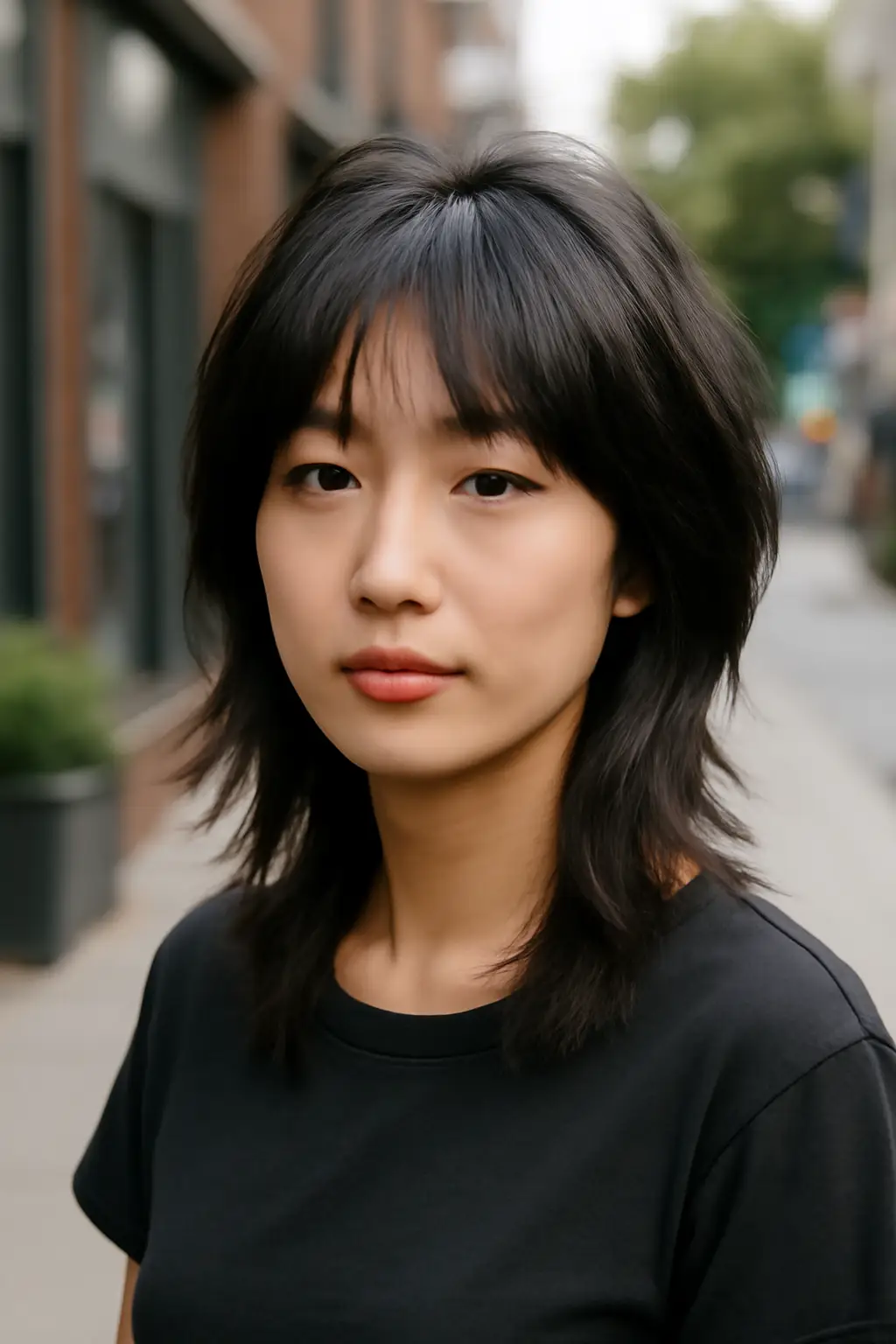 Asian Wolf Cut