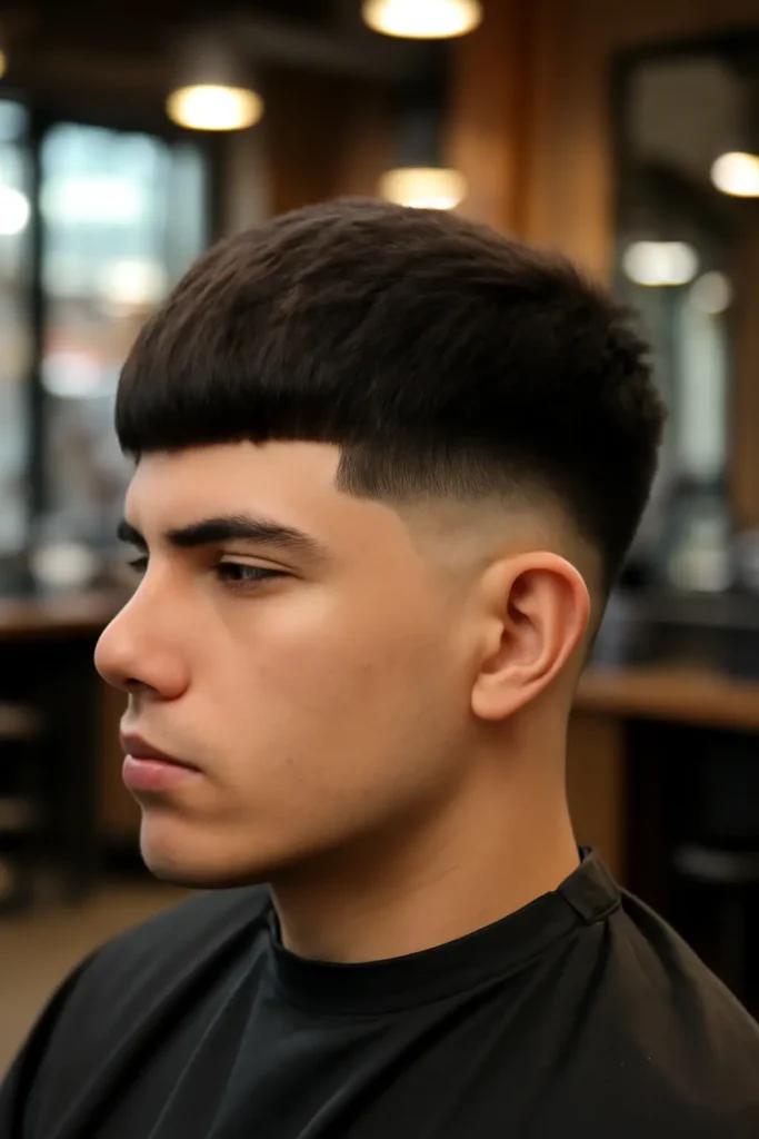 blowout taper edgar haircut