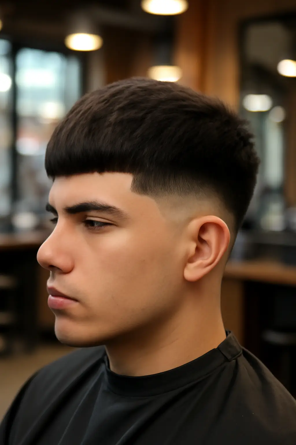 blowout taper edgar haircut