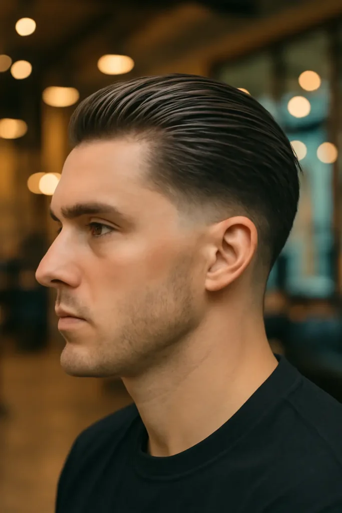 Blowout taper slick back