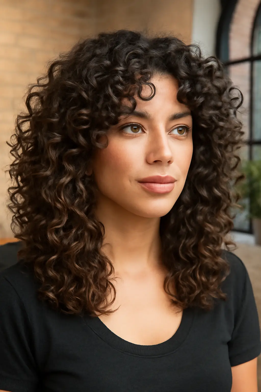 Butterfly Haircut Curly Hair