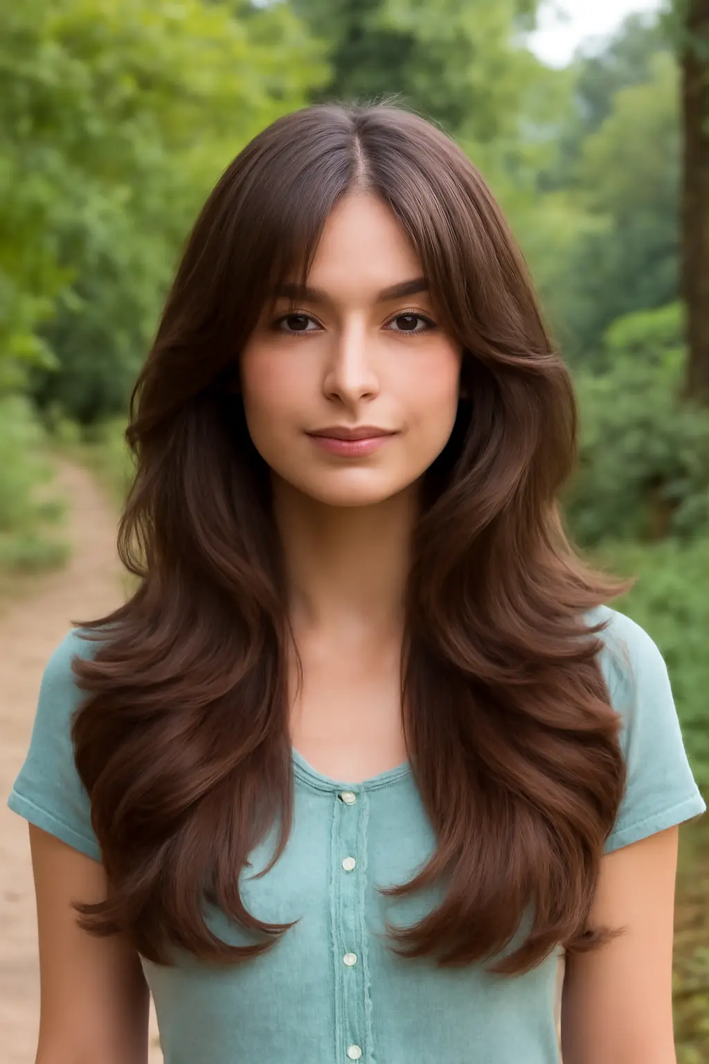 Butterfly Haircut Long Hair