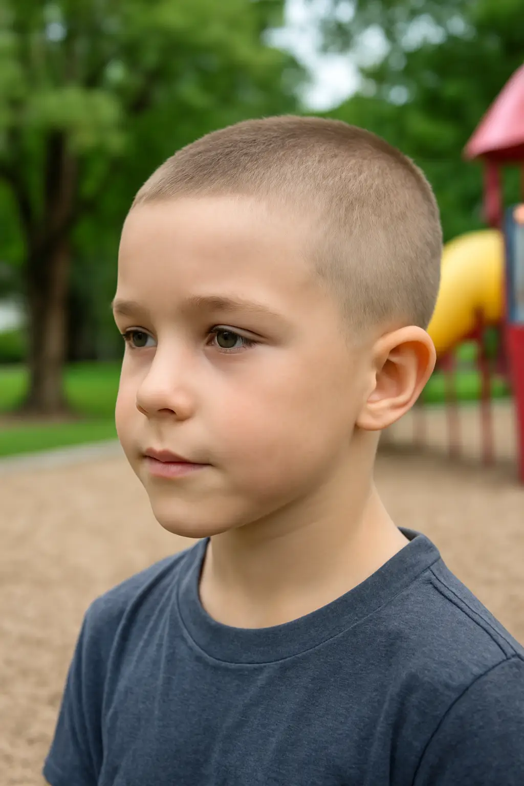 Buzz Cut For Boys
