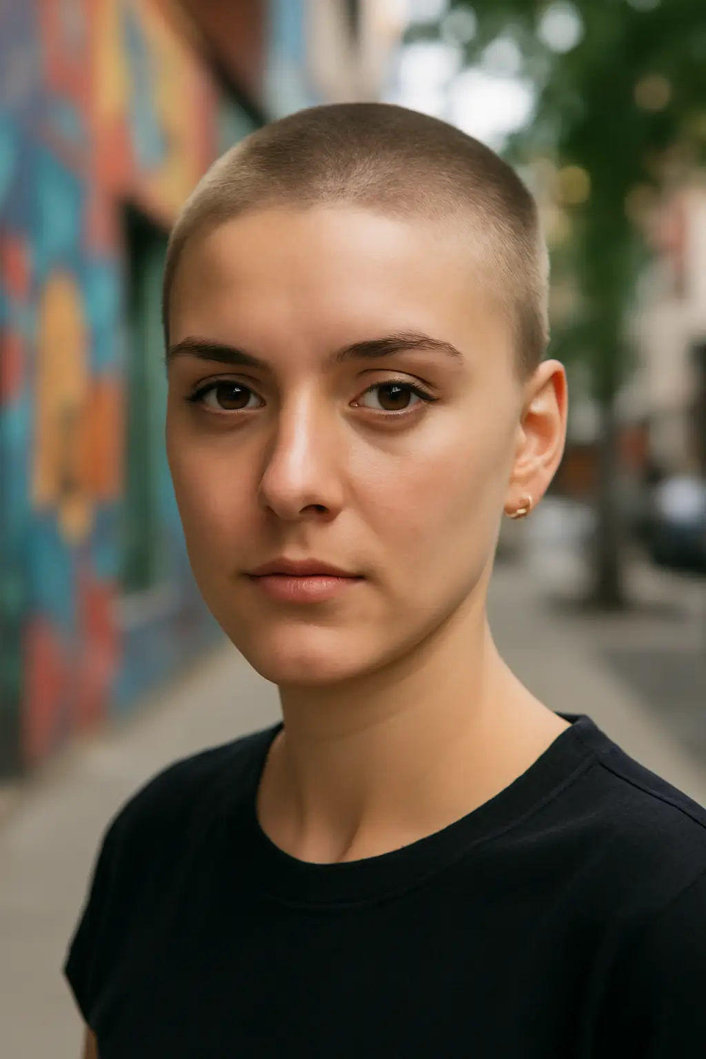 buzz cut women