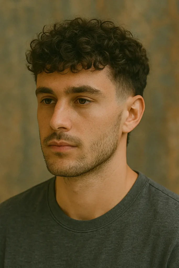 French Crop Curly Hair