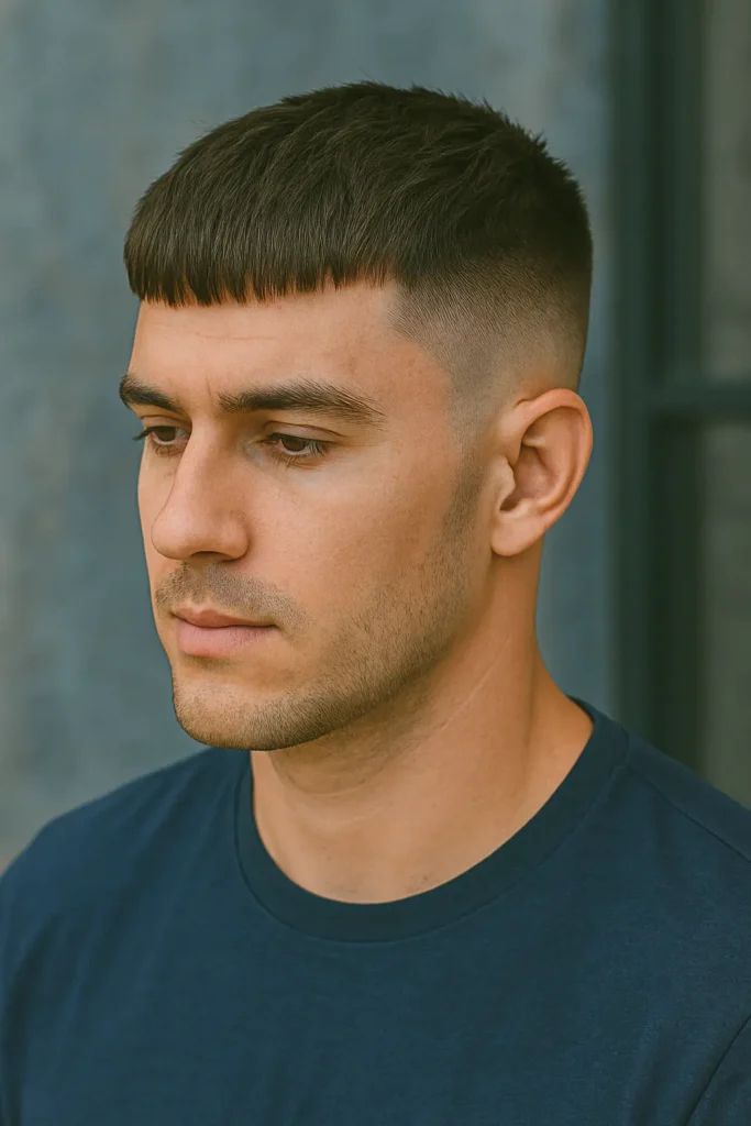 French Crop Drop Fade