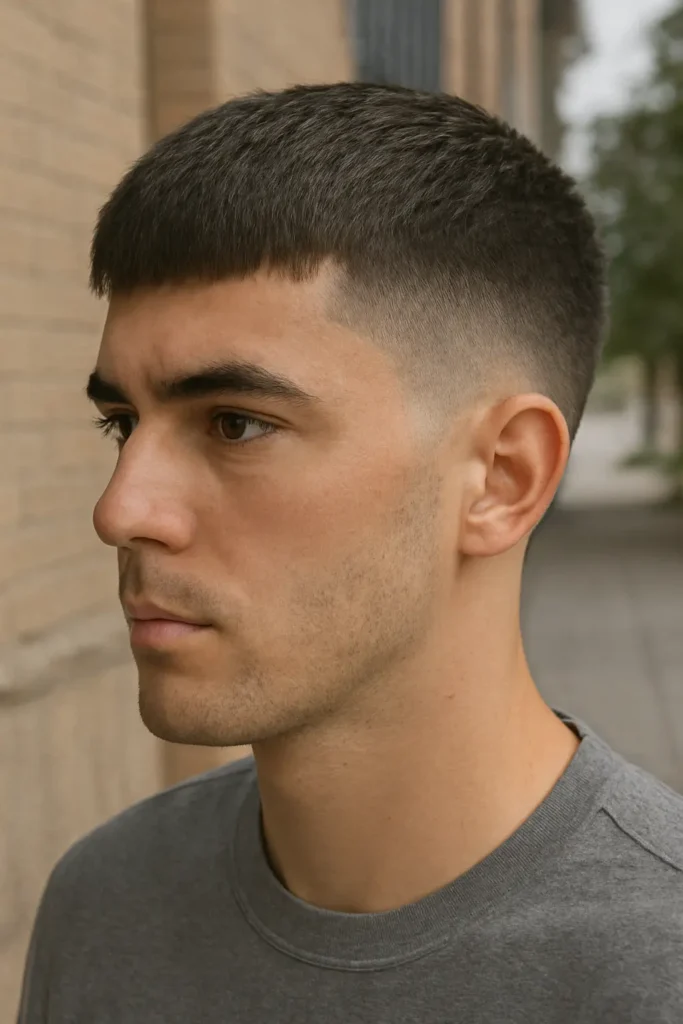 French Crop Fade