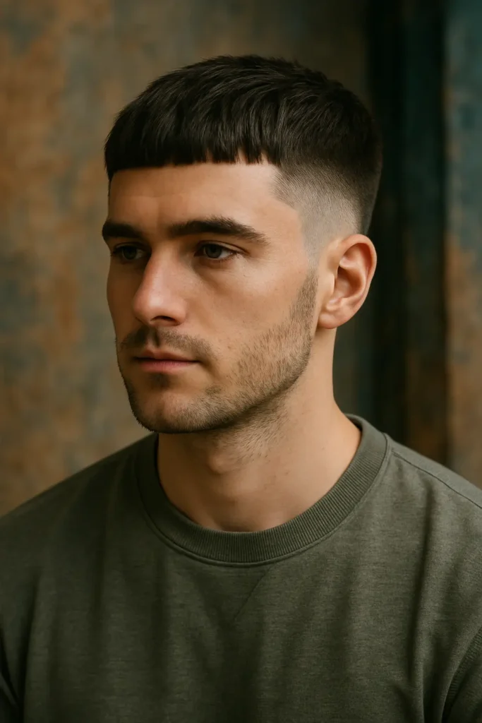 French Crop Haircut Men