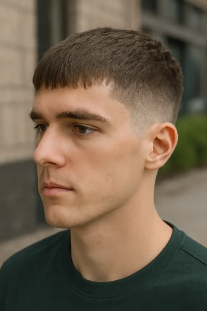 French Crop Low Fade