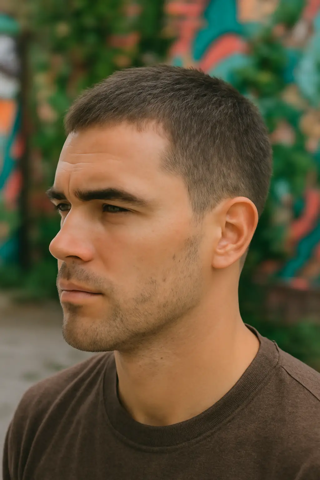 Grown Out Buzz Cut