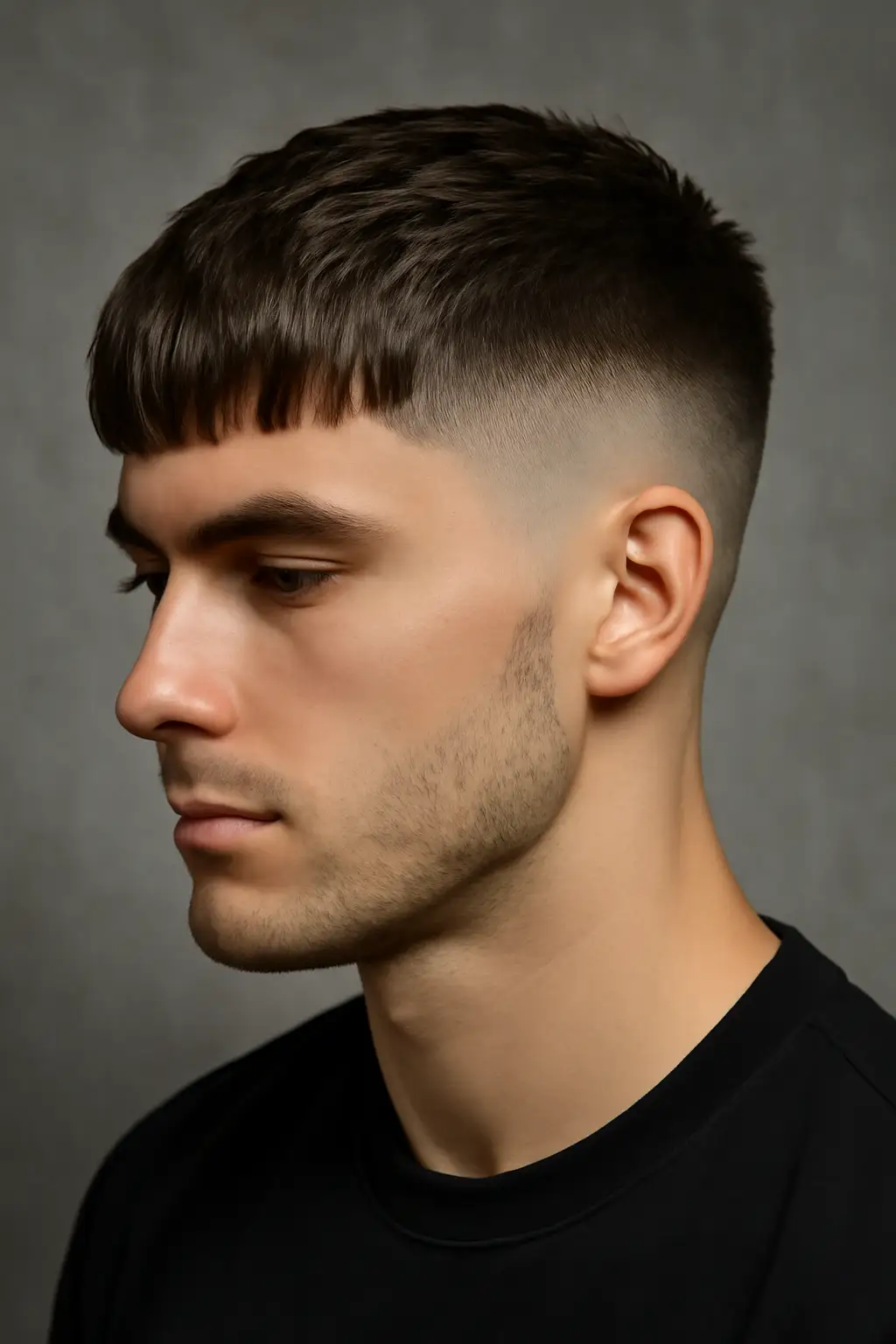 High Taper Fade Fringe