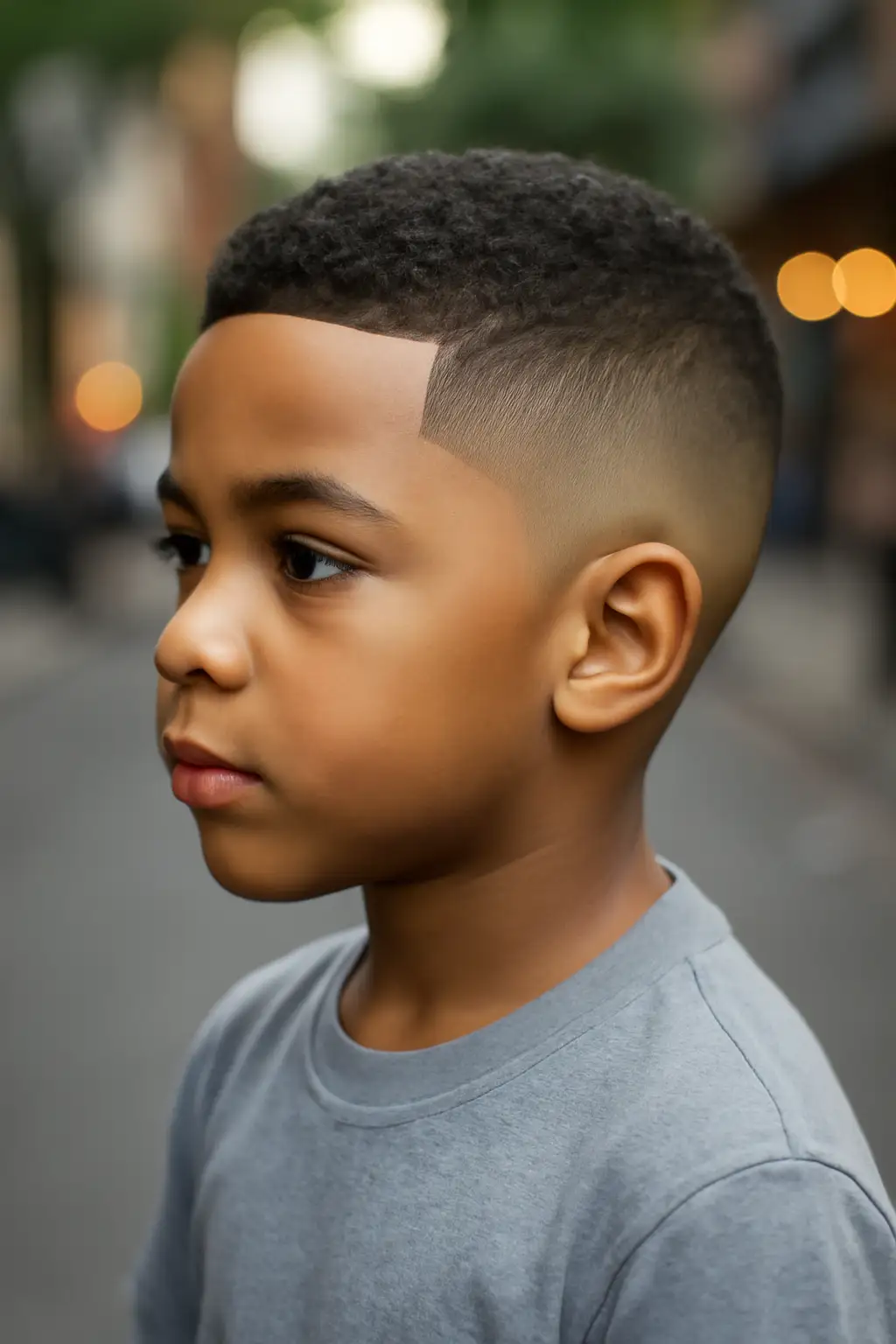 High taper fade kids