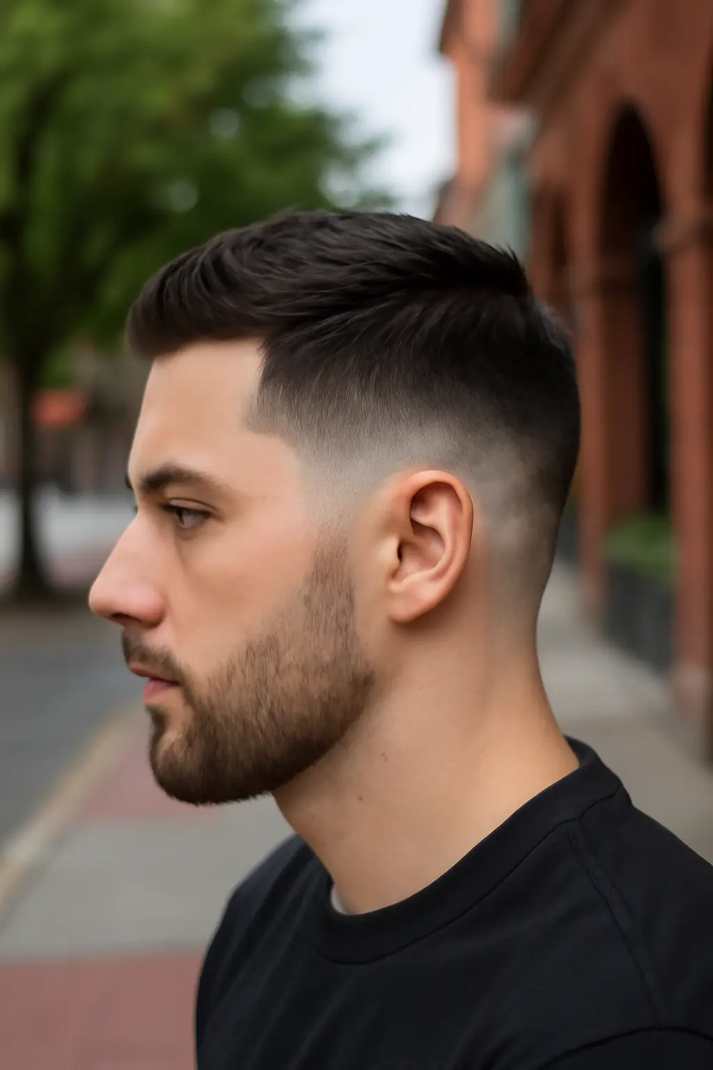 Low Drop Fade Haircut