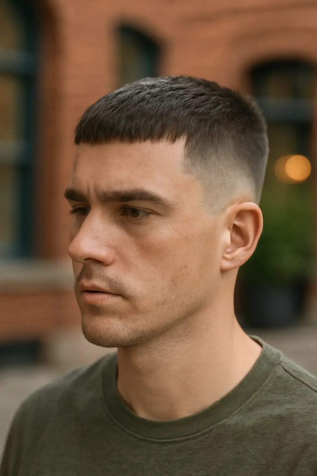 Low Fade French Crop Haircut