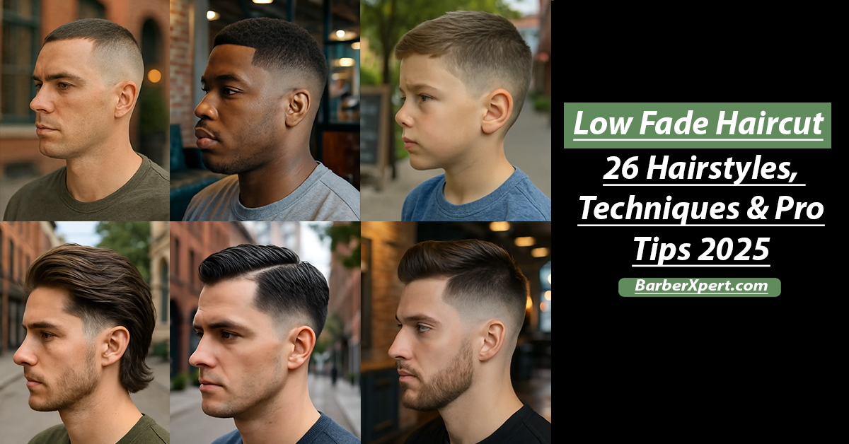 Low Fade Haircut: 26 Hairstyles, Techniques & Pro Tips