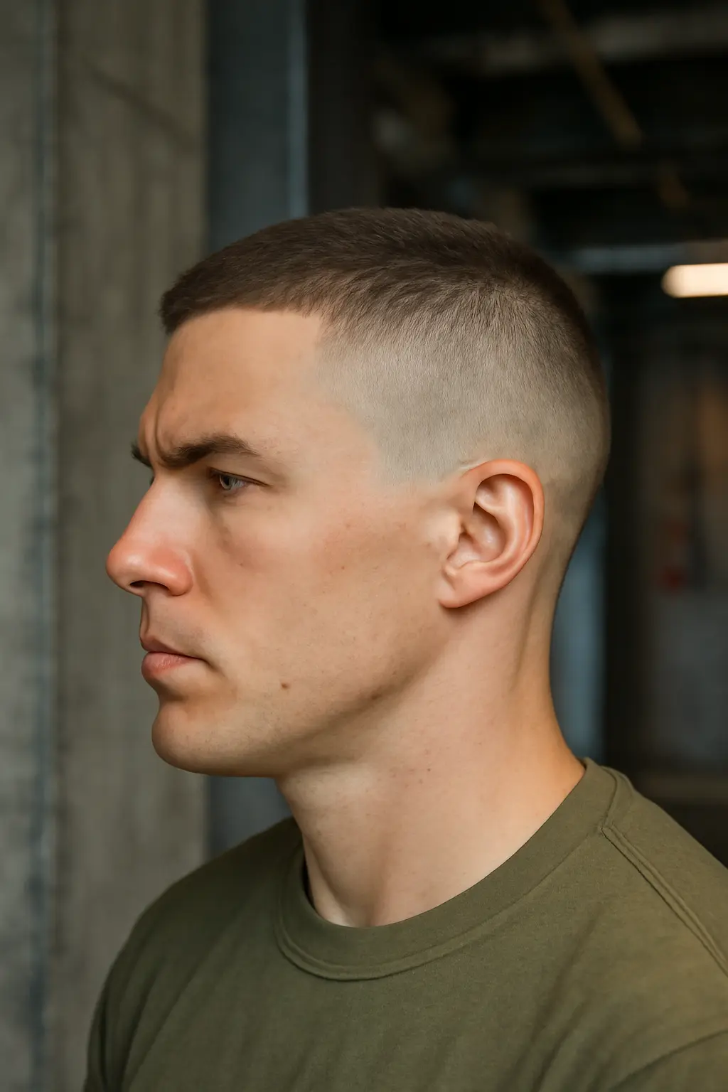 Low Fade Military Haircut