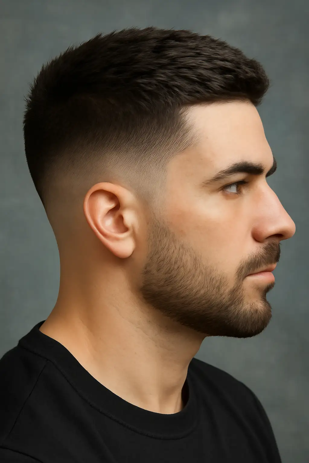 Mid High Taper Fade