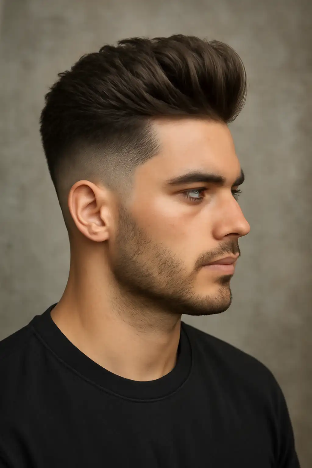 Mid Taper Fade Blowout