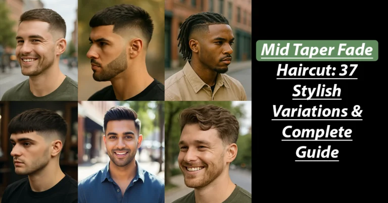 Mid Taper Fade Haircut: 37 Stylish Variations & Complete Guide