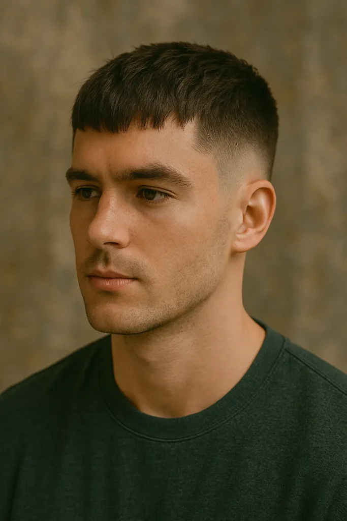 Modern Low Fade French Crop