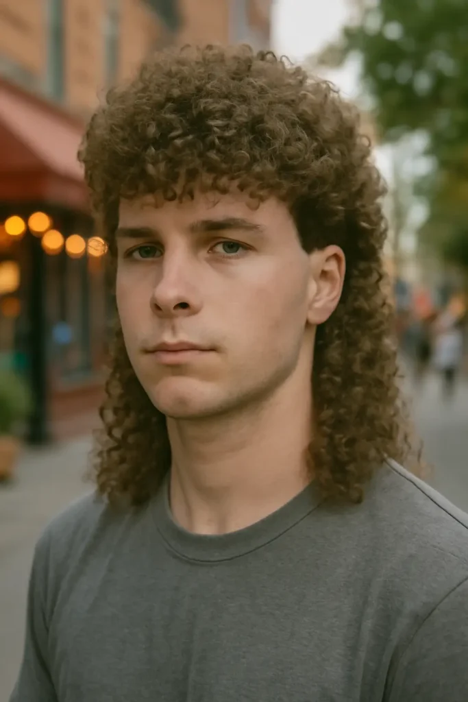 perm mullet haircut