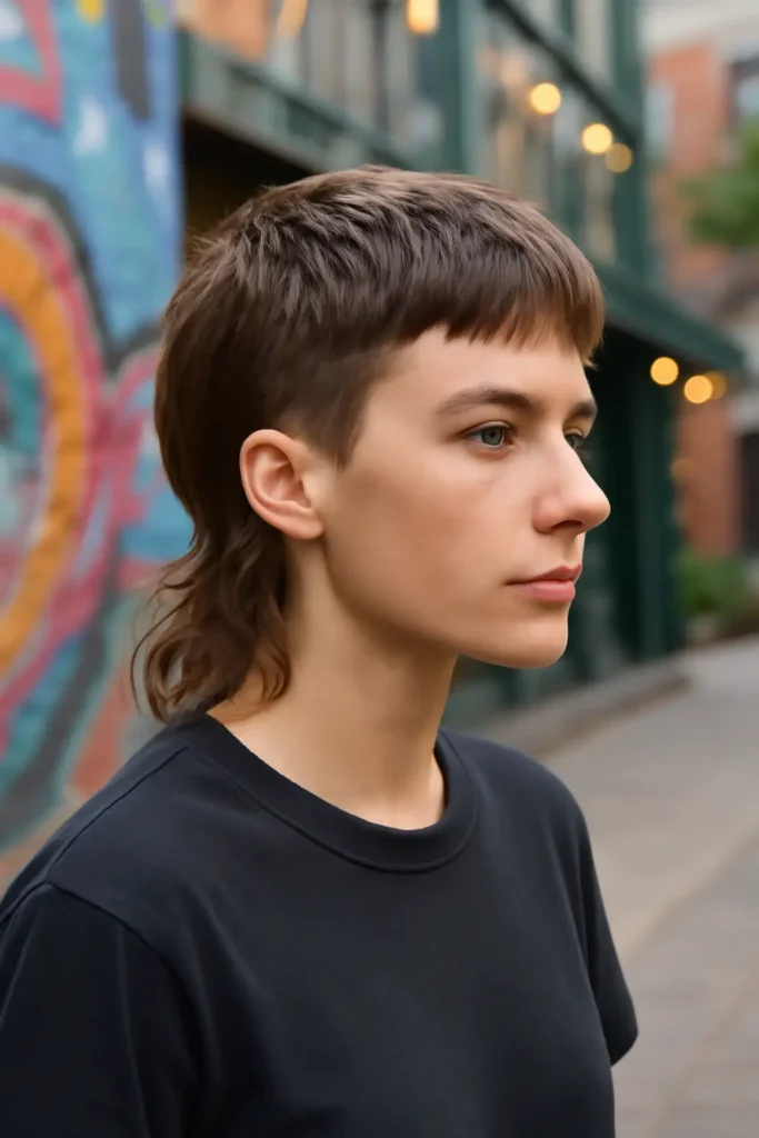 Short Mullet Haircut