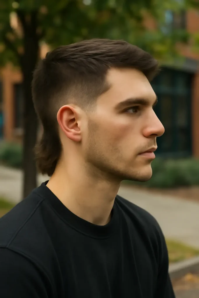 Taper Mullet Haircut
