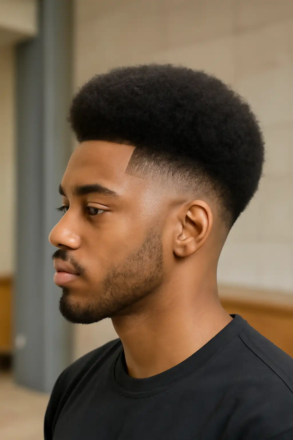 Temp Fade Afro