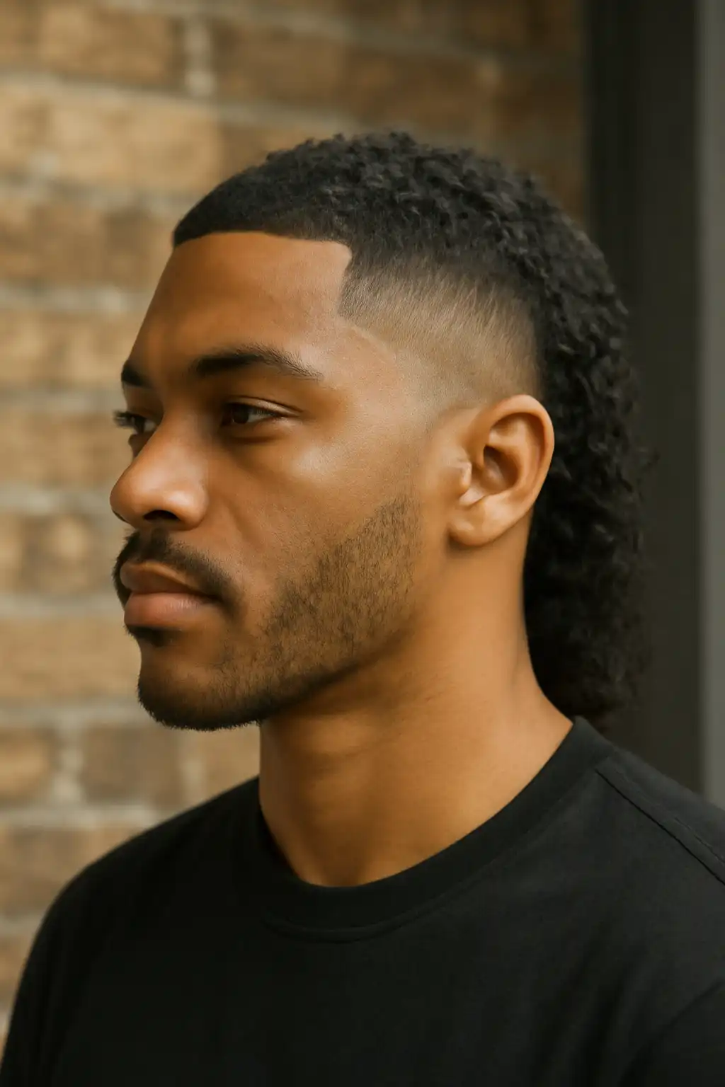 Temp Fade Mullet