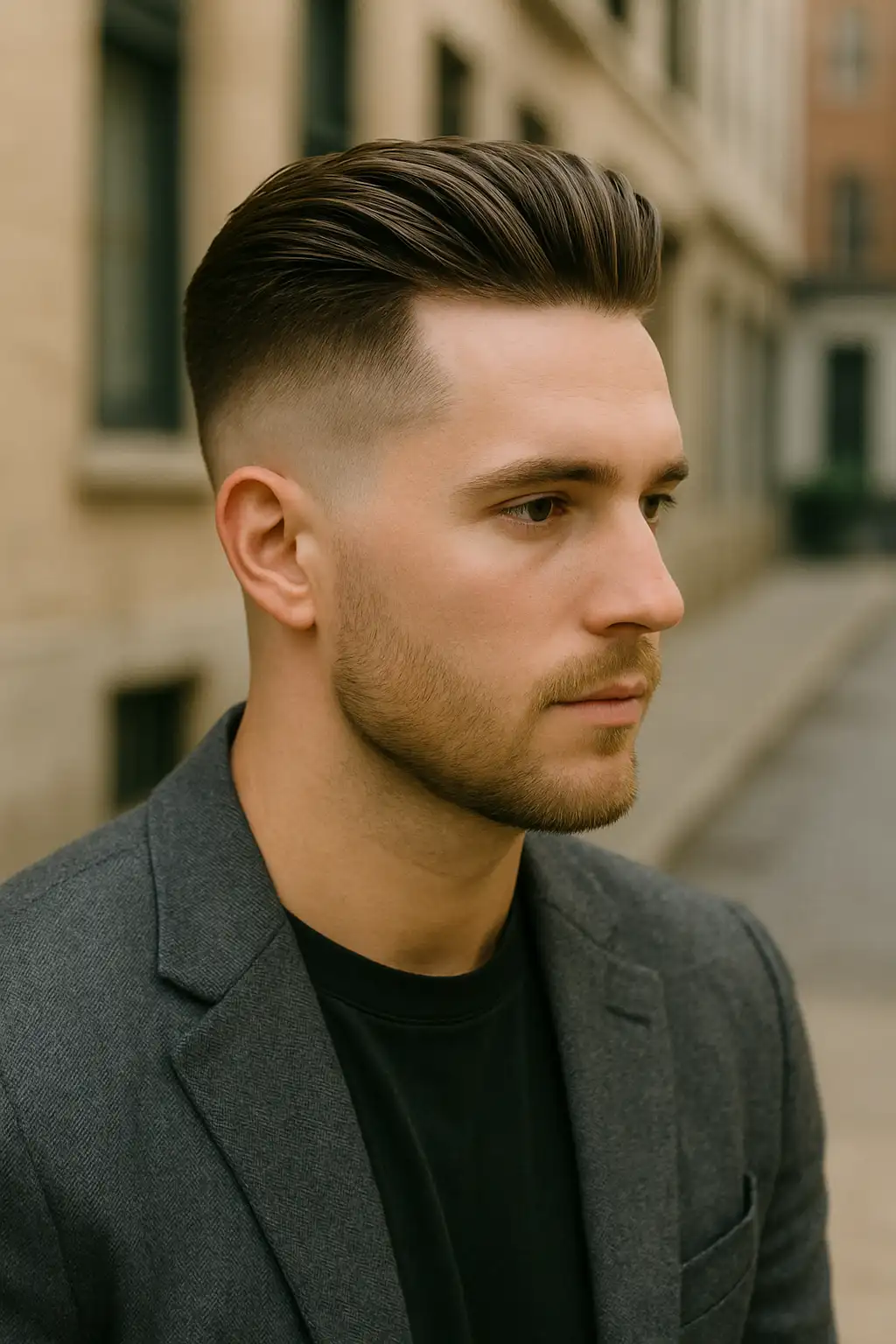 Undercut Mid Taper Fade